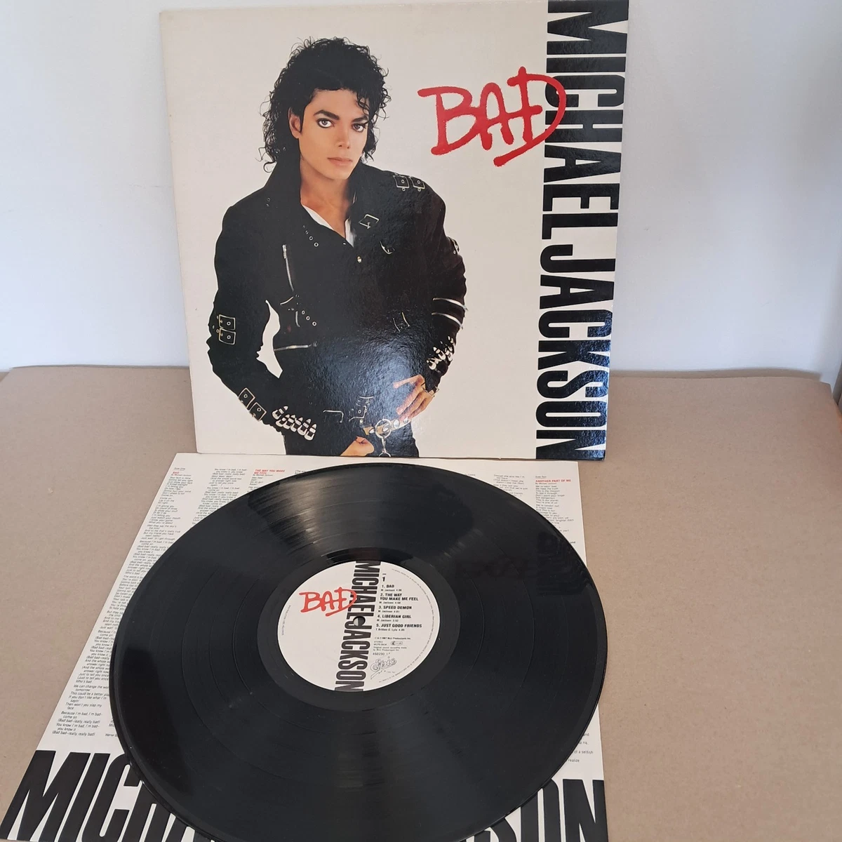 Michael Jackson Dance & Electronica 33 RPM Speed Vinyl Records for