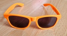 BACARDI Party Brille Kunststoff  Fun Werbung B&uuml;gel orange Unisex Ballermann