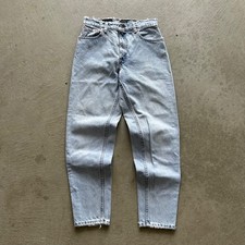 Vintage 90s Levi's Jeans Women's 9 S Blue Light Wash Denim USA Made 13550-0291