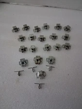 20 Vintage Double Roller Catch &  Cabinet Boring latch Only 4 Catches, 1 Amerock