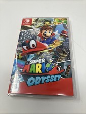 Nintendo Switch Super Mario Odyssey-CASE ONLY-NO GAME CART