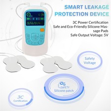 50 Levels 25 Modes Muscle Stimulator Machine Electric Pulse Massager Pain Relief