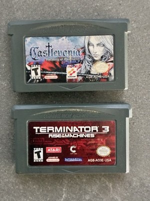 Castlevania: Harmony of Dissonance Nintendo Game Boy Advance 2002 + Terminator 3