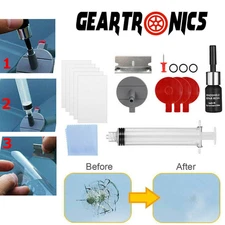 Glass Windshield Repair Tool Kit Car Wind Glass Windscreen Fix for Chip Qtufpshf