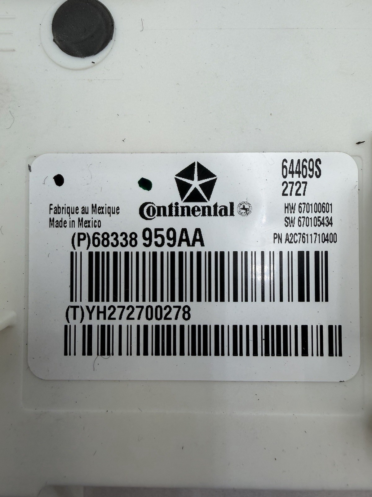 ENGINE COMPUTER ECU KEY IGNITION SET ASSEMBLY OEM 45k 14-20 MASERATI GHIBLI Q4