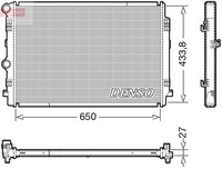 MotorküHler WasserküHler Denso DRM02044 FüR VW Tiguan AD1 AX1 Allspace BW2 BJ2 7
