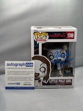 #1749 little pale girl funko pop signed by Amelie Mclain Acoa. 6284