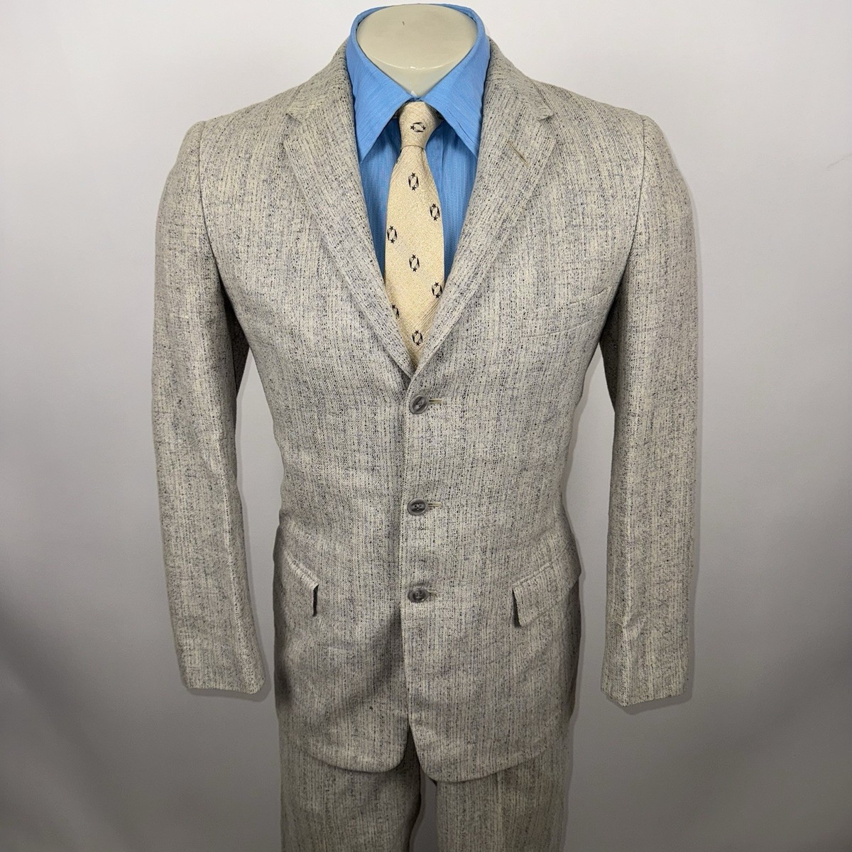 50〜60s tailored double jacket Vtg 50s 60s Brookfield Suit Mens 38 S Jacket Coat 29 30 Pants