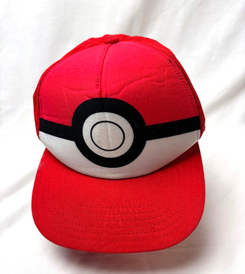 Pokemon Youth OSFM Baseball Red Hat 2021 PokeMon Nintendo