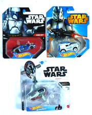 Hot Wheels Star Wars- Jango Fett  32  Boba Fett's Starship  501st Clone Trooper.