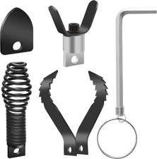 4PCS Drain Snake Drill Attachment Cleaner Combination Cutter Head Set for Pipe