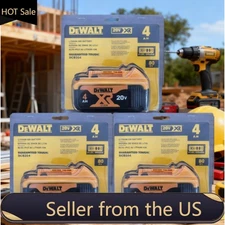 3 PACK-NEW Replace 20V Li-Ion 4.0Ah Battery Do for DEWALT DCB204