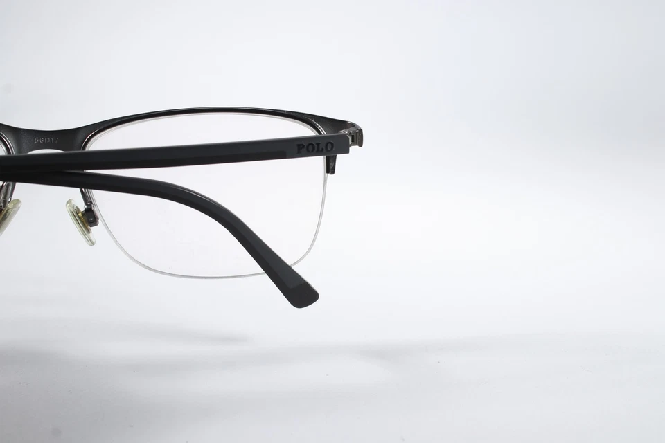Ralph Lauren Eyeglasses PH 1176 Mens Grey 9050 Semi-Rimless Metal Glasses Frames - Image 4 of 4