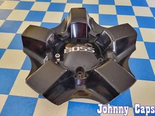 BOSS MOTORSPORTS Wheels # 3240 . GLOSS BLACK Wheel Center Cap  [38]  (QTY. 1)