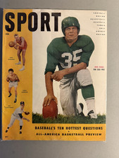 Pete Pihos Philadelphia Eagles 01/1955 Sport Magazine