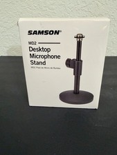 Samson MD2 SAMD2 Adjustable Desktop Microphone Stand - Black