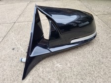 BMW 3 Series F30 F31 N/S Passenger Side M Sport Manual Fold Wing Mirror - Black
