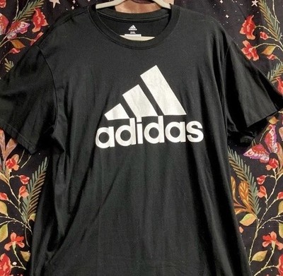 A.D.I.D.A.S. 3 Stripe Graphic Logo T-shirt Size 2XL