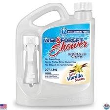 Wet & Forget Shower Cleaner 64 oz Bleach-Free Formula No Scrubbing Required 1