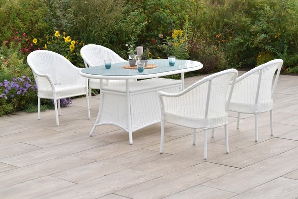 Mx GartenmöBel Bamberg Set 5Tlg. TerrassenmöBel BalkonmöBel Gartengarnitur Tisch-image