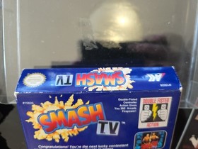Smash T.V. TV Nintendo NES Complete In BOX CIB