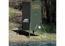 Texas Hunter Products DF300AL 175lb Lake & Pond Fish Feeder With Adjustable Legs