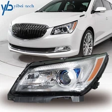 Halogen Headlight For 2014-16 Buick LaCrosse LED Projector Driver Side Headlamp