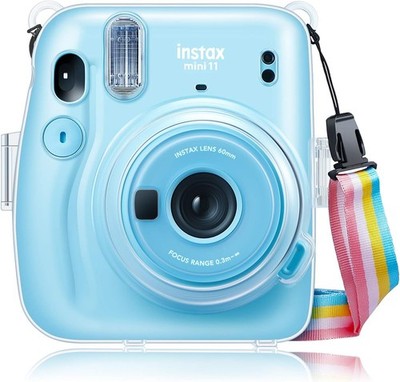 For Fujifilm Instax Mini 11 Instant Film Camera Crystal Case Hard Shell Cover