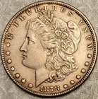 1878 7/8 TF Morgan Silver Dollar - Looks UNC - TONED BETTER DATE & VARIETY!