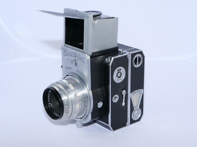 Ihagee Exakta 66 film Vintage SLR. ZEISS Tessar 80mm f2.8