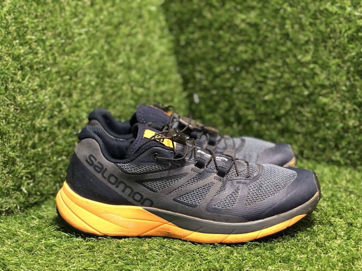 Salomon Sense Ride Low 394743 Blue Orange Shoes Sneakers Men's