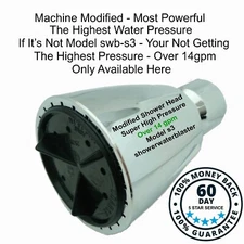 High Pressure Shower Head Modified Super Water Blaster Highest Pressure 14gpm