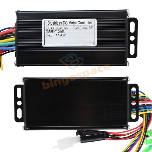 DC 24V/36V/48V Sine Wave Electric Vehicle Controller Brushless Motor Driver NEW - Picture 6 of 12