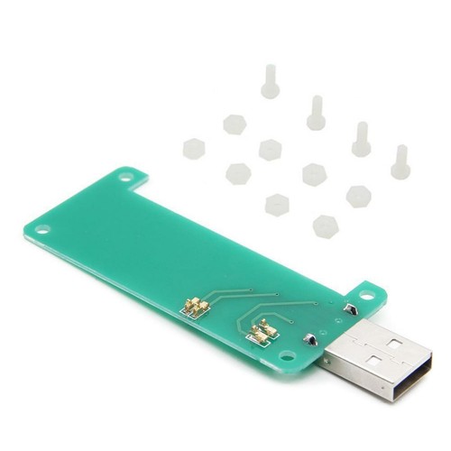 Convertisseur Connecteur Carte Additionnelle USB-A pour Raspberry Pi Zero /Zero avec Carte - Photo 3/14