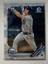 2019 BOWMAN CHROME BASEBALL DRAFT JAKE GUENTHER RAYS 1ST