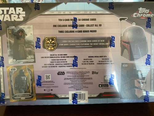 2024 TOPPS CHROME STAR WARS COSTCO SUPER BOX EXCLUSIVE LOT OF 5 SEAL BOXES - Picture 2 of 6