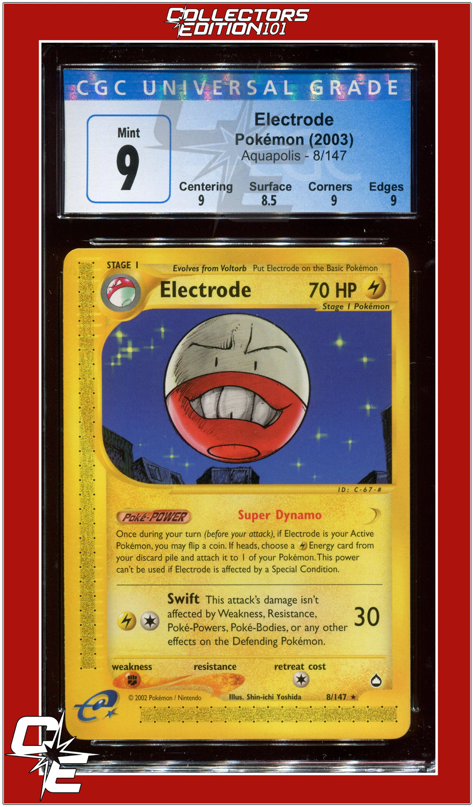 Aquapolis 8 Electrode CGC 9 - Subgrades