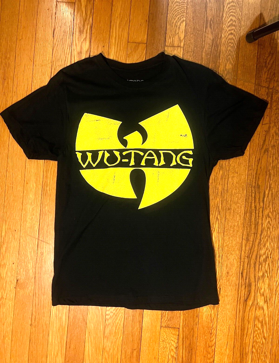 Wu-Tang Clan Logo T-Shirt Shirt 90's Vintage Style Hip-Hop Rap Tee