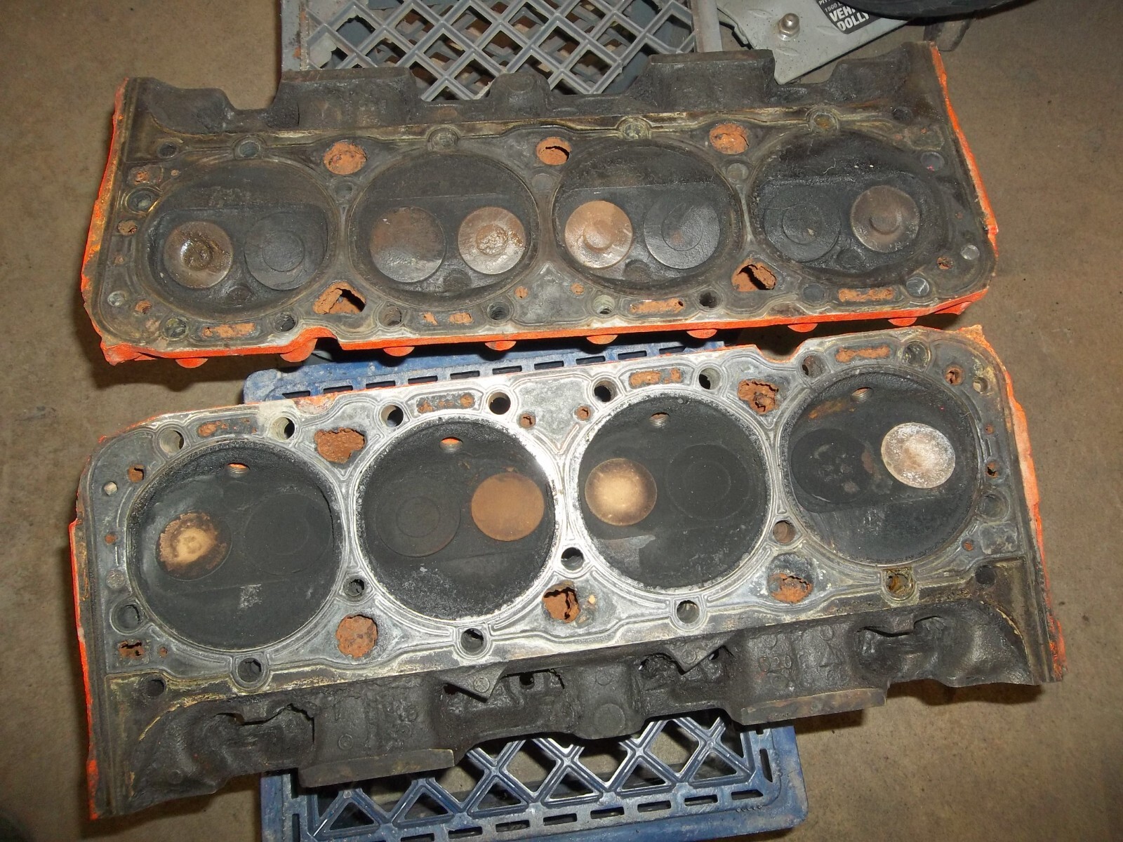 283 327 Power Pack Heads Small Block Chevy 3884520 L95 L105 eBay