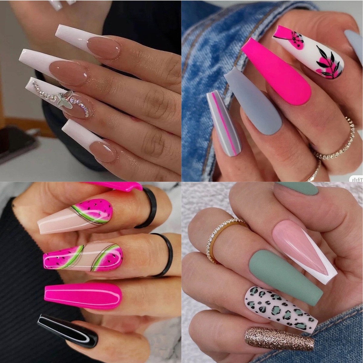 500 Stück Falsche Nägel In Natural Color – Ultradünn, Aus ABS, Für Nageldesign Mit Gel Oder Lack