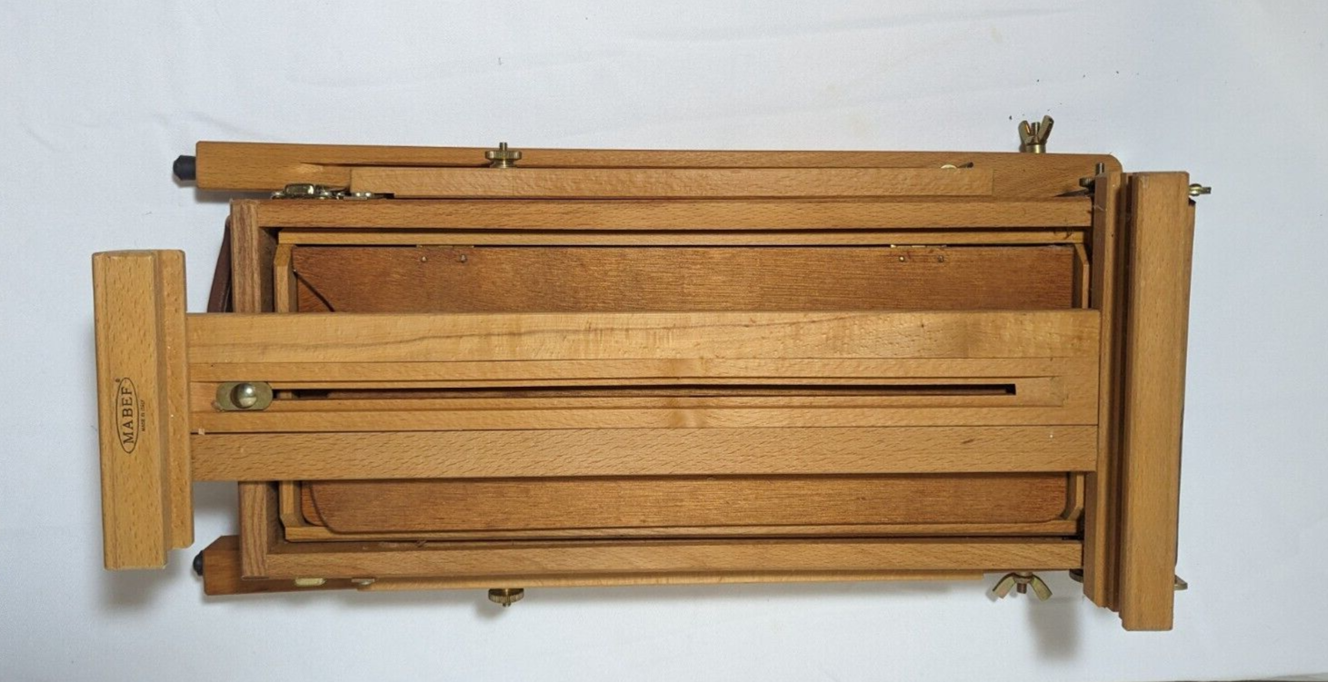 Mabef Folding Backpacker French Easel Plein Air Easel eBay