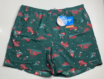 Columbia PFG Men’s 2XL XXL Super Backcast Nylon Water Shorts Bathing Suit  New
