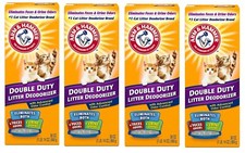 Arm  Hammer Double Duty Cat Litter Box Deodorizer 30 oz - Pack of 4 30 x 4   