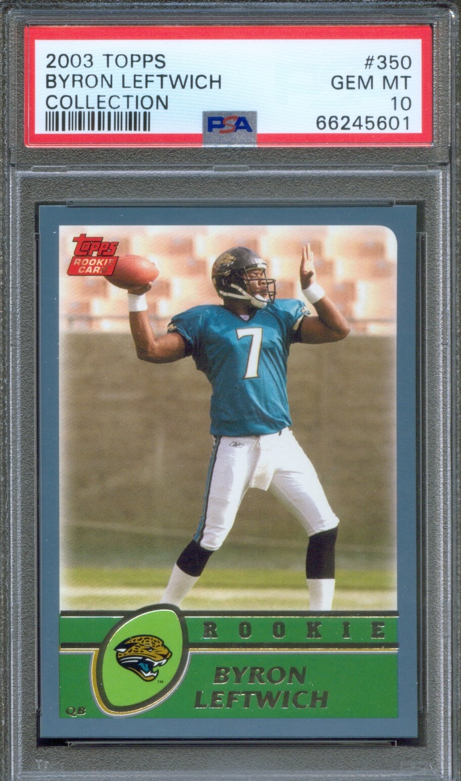 Byron Leftwich Topps #350 Collection