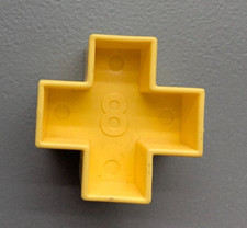 Vintage Tupperware Shape O Ball Sorter Replacement Piece Plus or Cross 8