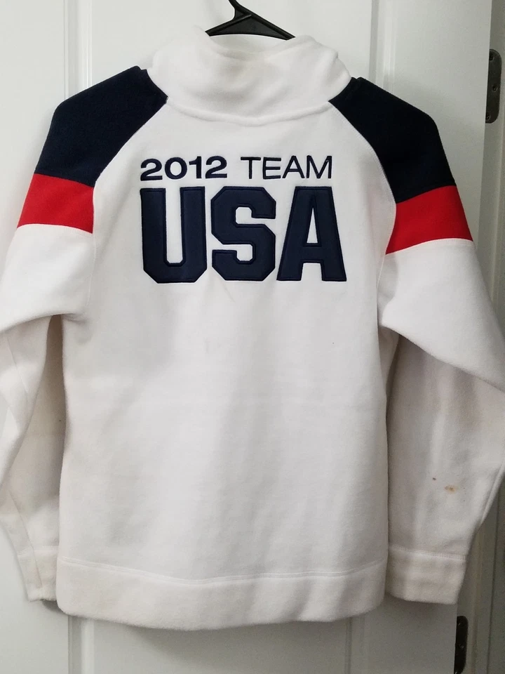 Chaqueta polar para niñas 2012 Team USA Team Apparel talla 14/Lg y mitones Foto 4 de 4