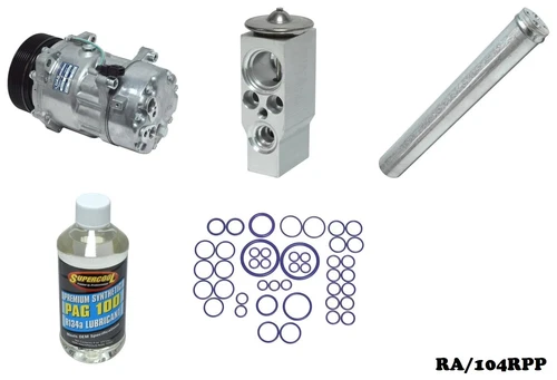 A/C Compressor Kit for VOLKSWAGEN EUROVAN 2.5L 2.8L 2001-2003 RA/104RPP - Picture 1 of 10
