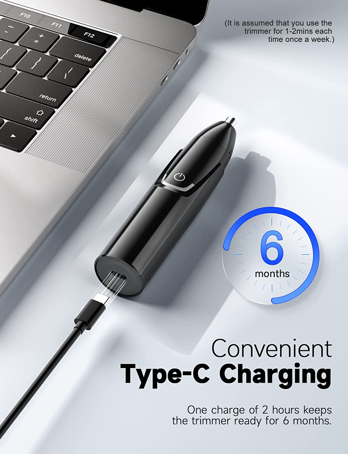 ZORAMI Rechargeable Ear and Nose Hair Trimmer 2022 Professional