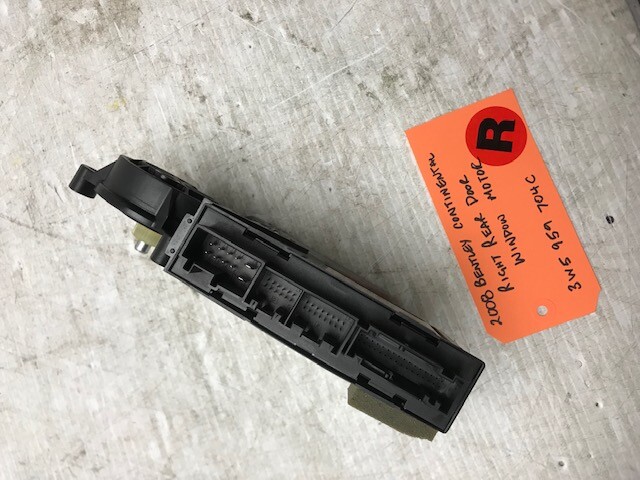 06-08 Bentley Continental Flying Spur RIGHT REAR POWER WINDOW MOTOR 3W5959704C