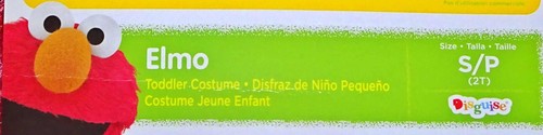 Sesame Street Elmo Costume-Childs-2T-Jumpsuit/Hood-Shoulder Buddy/Tango-Figurine - Picture 10 of 12